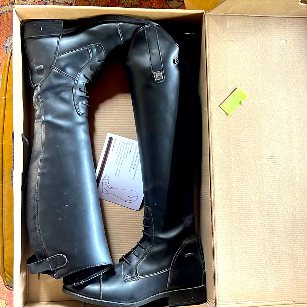 Riding Sport By Dover Black Tall Boots
